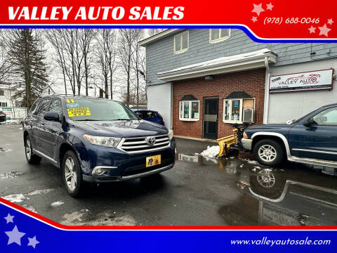 2011 Toyota Highlander for sale at VALLEY AUTO SALES in Methuen MA