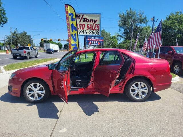 2012 Ford Fusion for sale at R Tony Auto Sales in Clinton Township MI