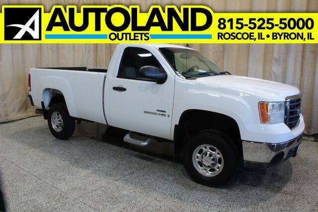 2008 GMC Sierra 2500HD for sale at AutoLand Outlets Inc in Roscoe IL