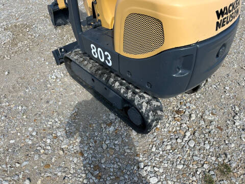 2014 Wacker Neuson 803 Micro Excavator