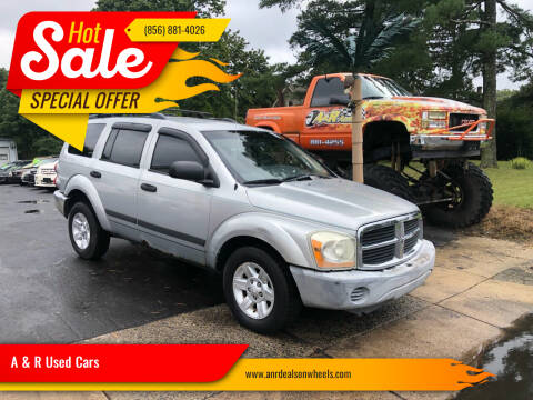 2005 Dodge Durango for sale at A & R Used Cars in Clayton NJ