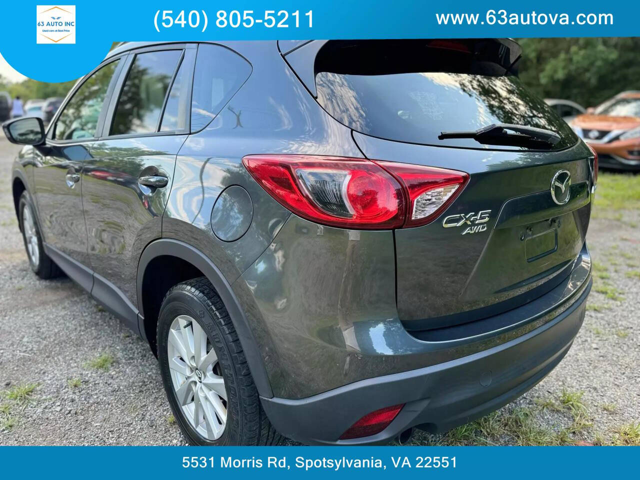 2015 Mazda CX-5 for sale at 63 Auto Inc in Spotsylvania, VA