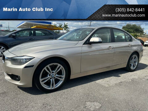 2013 BMW 3 Series for sale at Marin Auto Club Inc in Miami FL