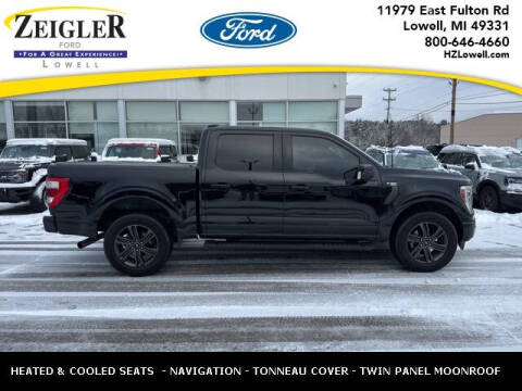 2021 Ford F-150 for sale at Harold Zeigler Ford in Plainwell MI