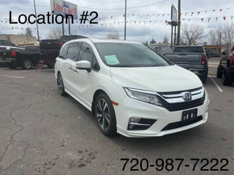 2018 Honda Odyssey for sale at Lion's Auto INC in Denver CO