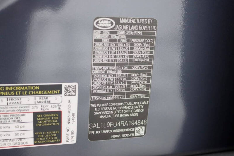 2024 Land Rover Range Rover Sport P400 Dynamic SE