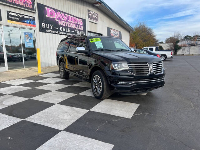 2017 Lincoln Navigator L for sale at David's Motors LLC in Roanoke Rapids, NC