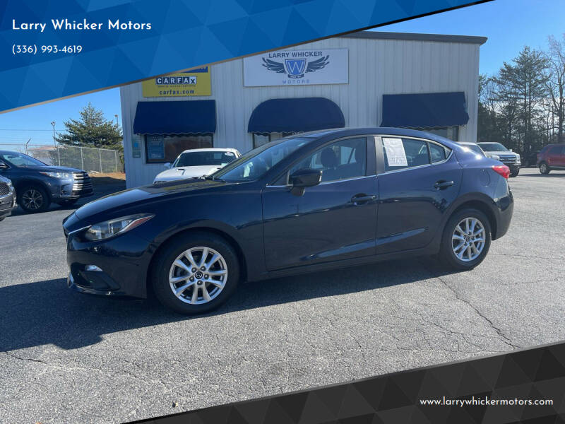 2016 Mazda MAZDA3 for sale at Larry Whicker Motors in Kernersville NC