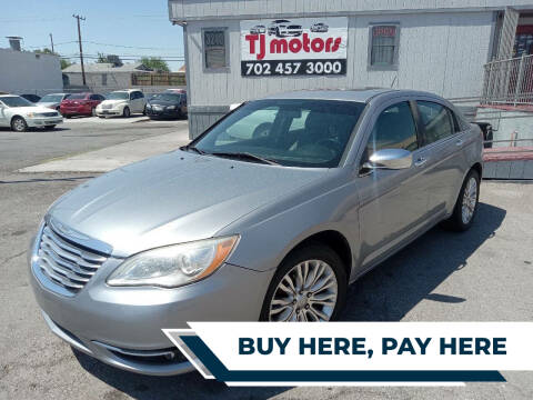 2013 Chrysler 200 for sale at TJ Motors in Las Vegas NV