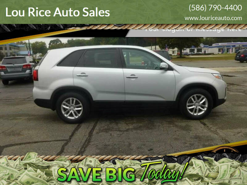 2015 Kia Sorento for sale at Lou Rice Auto Sales in Clinton Township MI