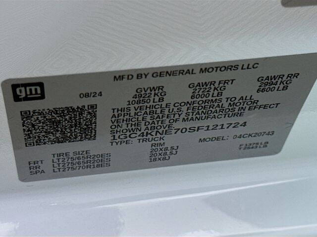 2025 Chevrolet Silverado 2500HD