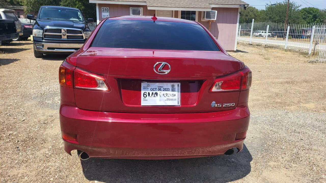 2011 Lexus IS 250 for sale at AUTHE VENTURES AUTO in Red Oak, TX