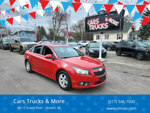 2012 Chevrolet Cruze for sale at Cars Trucks & More in Howell MI