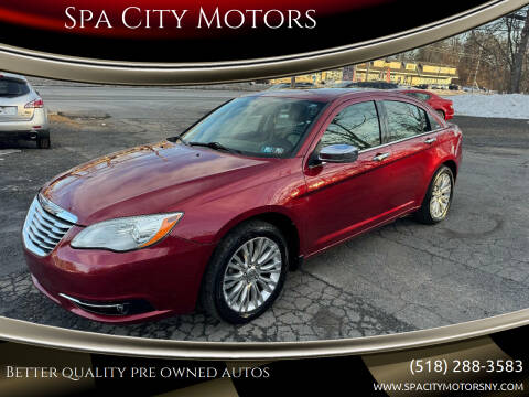 2011 Chrysler 200 for sale at Spa City Motors in Ballston Spa NY