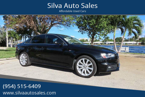 2014 Audi A4 for sale at Silva Auto Sales in Pompano Beach FL
