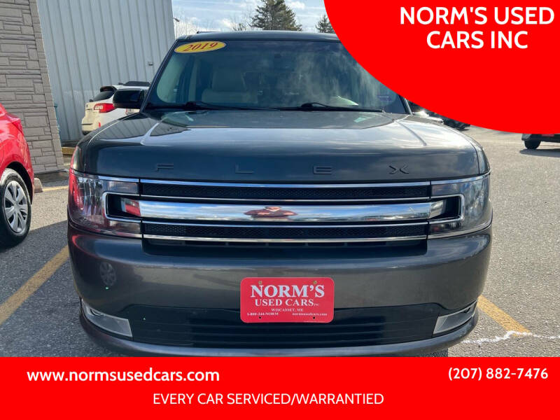 2019 Ford Flex for sale at NORM'S USED CARS INC in Wiscasset ME