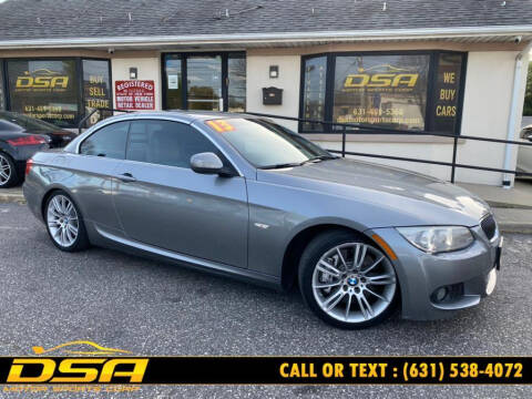 2013 BMW 3 Series for sale at DSA Motor Sports Corp in Commack NY