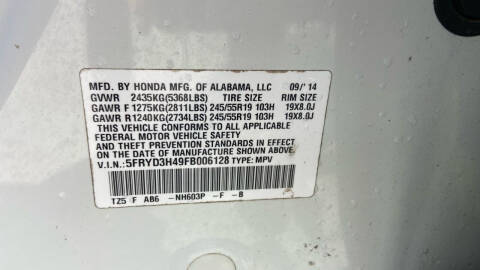 2015 Acura MDX w/Tech