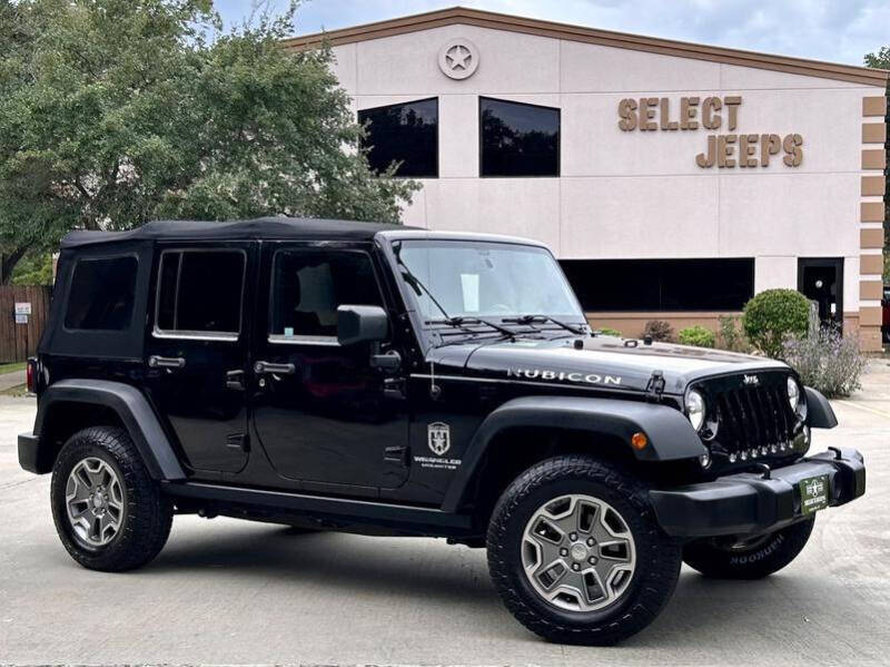 2016 Jeep Wrangler Unlimited for sale at SELECT JEEPS INC in League City TX