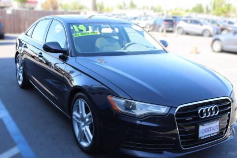 2014 Audi A6 for sale at Choice Auto & Truck in Sacramento CA