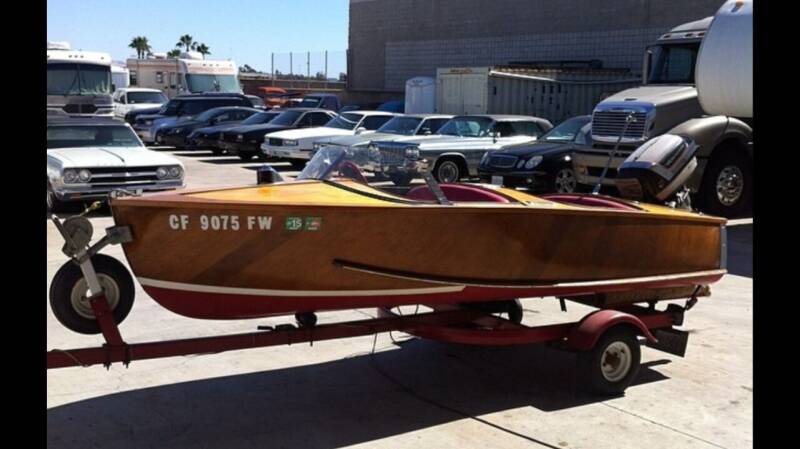 1954 Inland Style Master Wood Boat for sale at HIGH-LINE MOTOR SPORTS in Brea CA