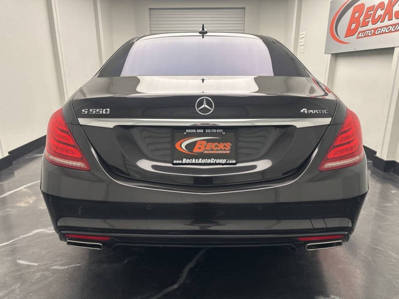 2016 Mercedes-Benz S-Class S 550 4MATIC