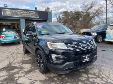 2016 Ford Explorer for sale at King Motor Cars in Saugus MA