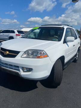 2002 Acura MDX for sale at JACOBS AUTO SALES AND SERVICE in Whitehall PA