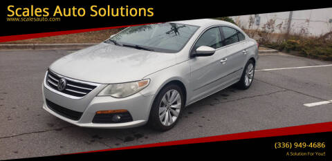 2009 Volkswagen CC for sale at Scales Auto Solutions in Madison NC