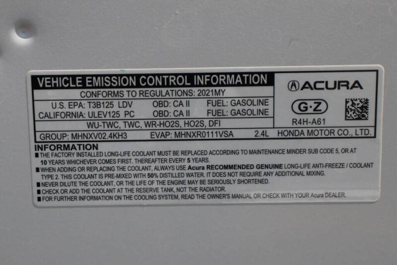 2021 Acura ILX w/Tech w/A-SPEC