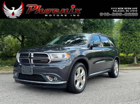 2015 Dodge Durango for sale at Phoenix Motors Inc in Raleigh NC