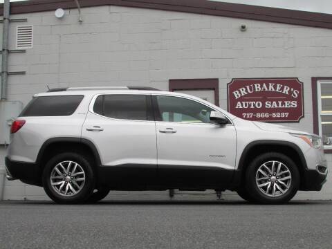 2018 GMC Acadia for sale at Brubakers Auto Sales in Myerstown PA