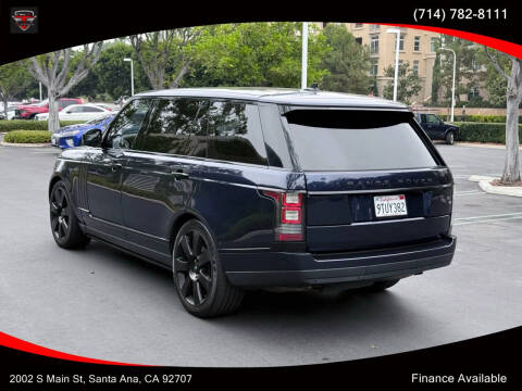 2016 Land Rover Range Rover Supercharged LWB