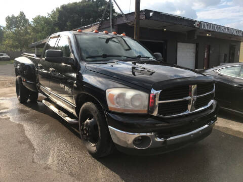 2006 Dodge Ram Pickup 3500 for sale at Texas Luxury Auto in Houston TX