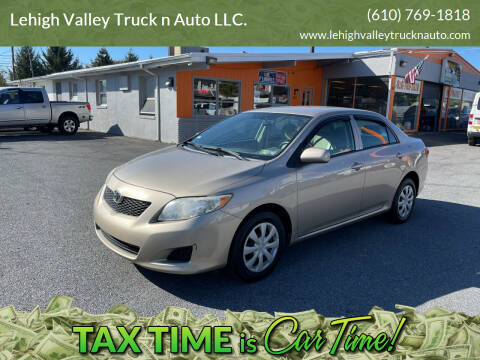 2010 Toyota Corolla for sale at Lehigh Valley Truck n Auto LLC. in Schnecksville PA