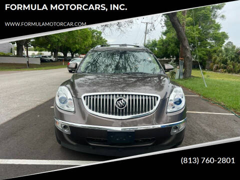 2011 Buick Enclave for sale at FORMULA MOTORCARS, INC. in Tampa FL