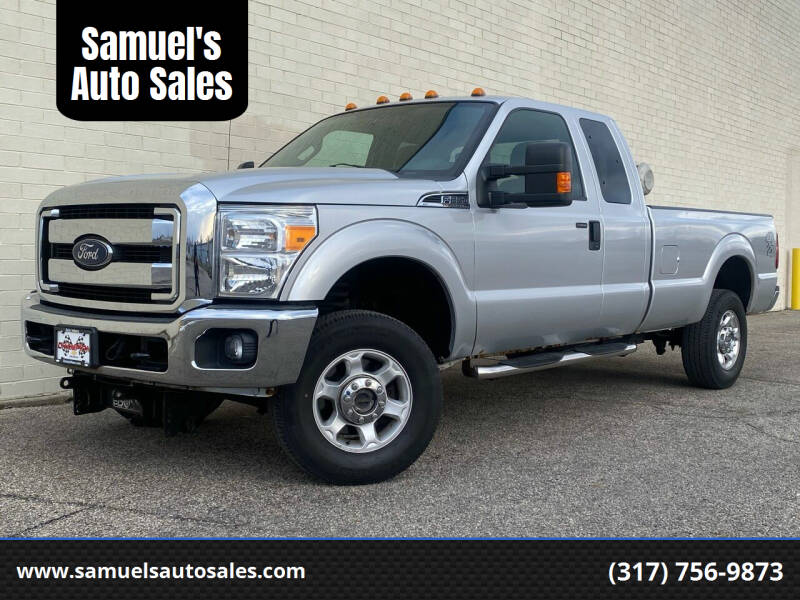 2013 Ford F-250 Super Duty for sale at Samuel's Auto Sales in Indianapolis IN
