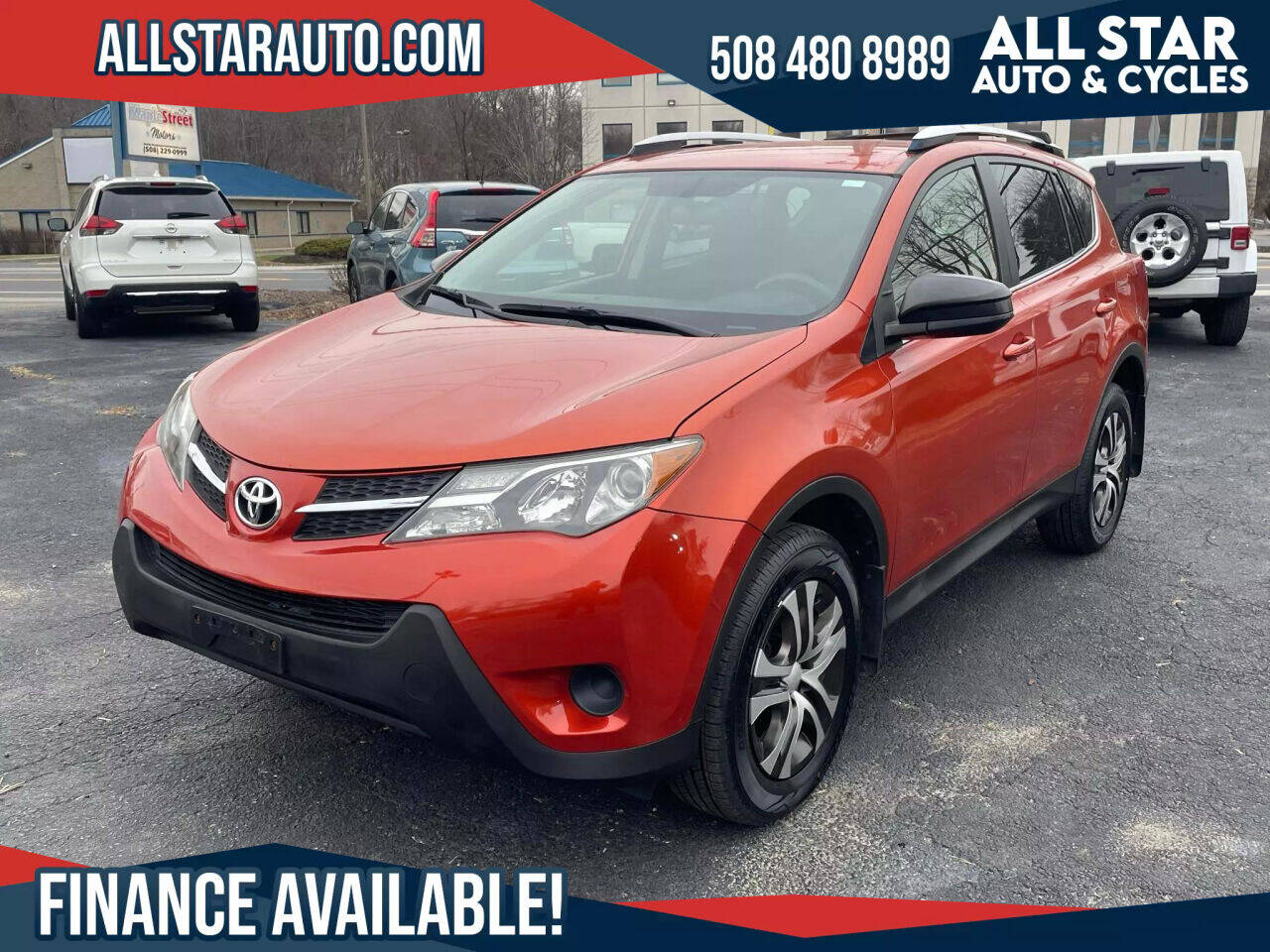 2015 Toyota RAV4 for sale at All Star Auto  Cycles in Marlborough, MA