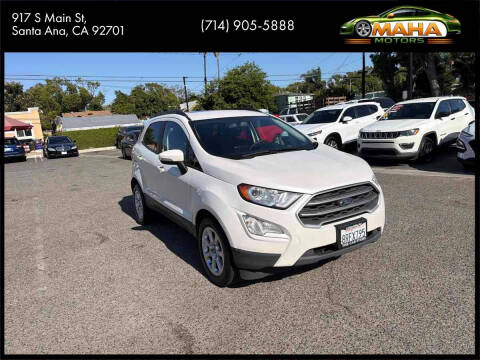 2020 Ford EcoSport SE