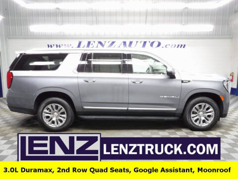 2022 GMC Yukon XL for sale at LENZ TRUCK CENTER in Fond Du Lac WI
