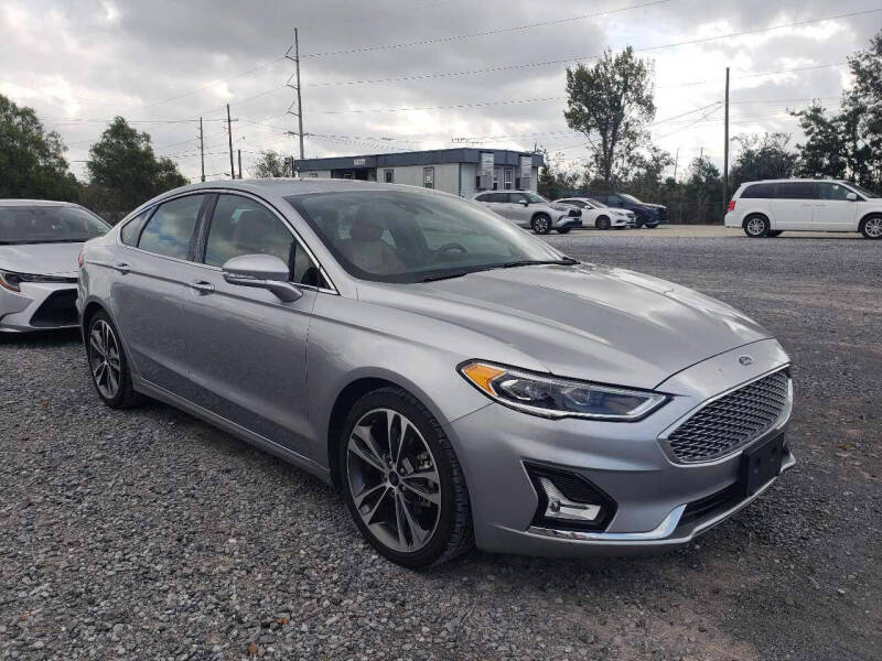 2020 Ford Fusion for sale at CHEAPIE AUTO SALES INC in Metairie LA