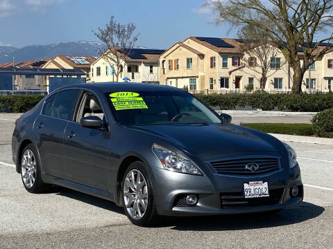 2013 Infiniti G37 Sedan for sale at Esquivel Auto Depot in Rialto CA