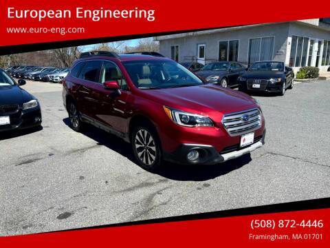 2016 Subaru Outback for sale at European Engineering in Framingham MA