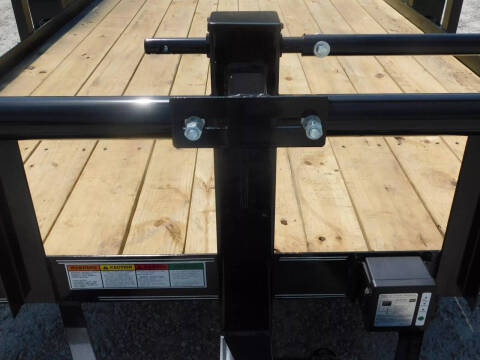 2024 Texas Bragg Trailers 18' Big Pipe with 6k Axles