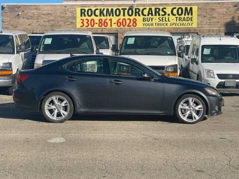 2010 Lexus IS 250 for sale at ROCK MOTORCARS LLC in Boston Heights OH