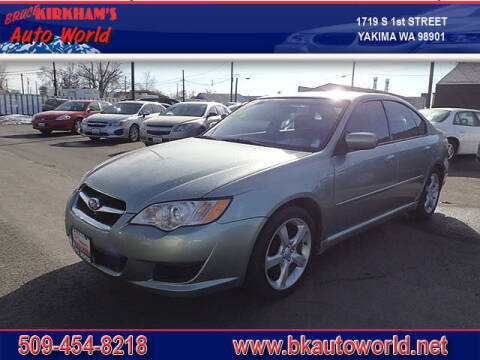 2009 Subaru Legacy for sale at Bruce Kirkham's Auto World in Yakima WA