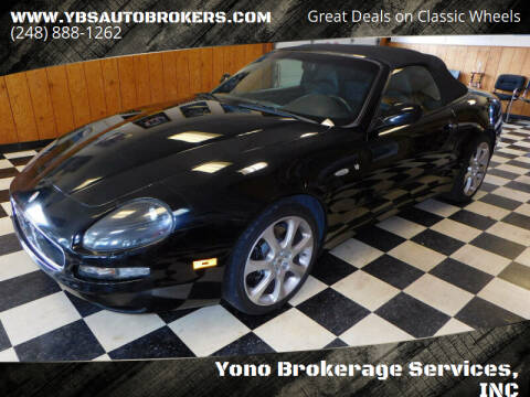 2003 Maserati Spyder for sale at Yono Brokerage Services, INC in Farmington MI