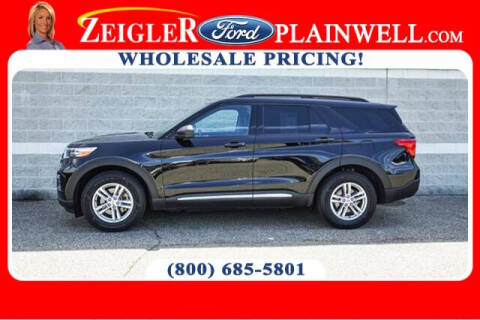 2021 Ford Explorer for sale at Harold Zeigler Ford in Plainwell MI