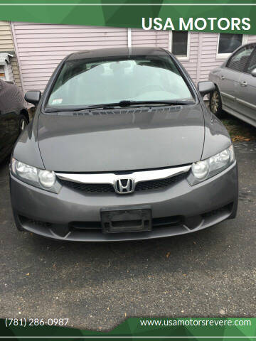 2010 Honda Civic for sale at USA Motors in Revere MA