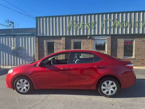 2016 Toyota Corolla for sale at First Choice Auto in Greenville SC